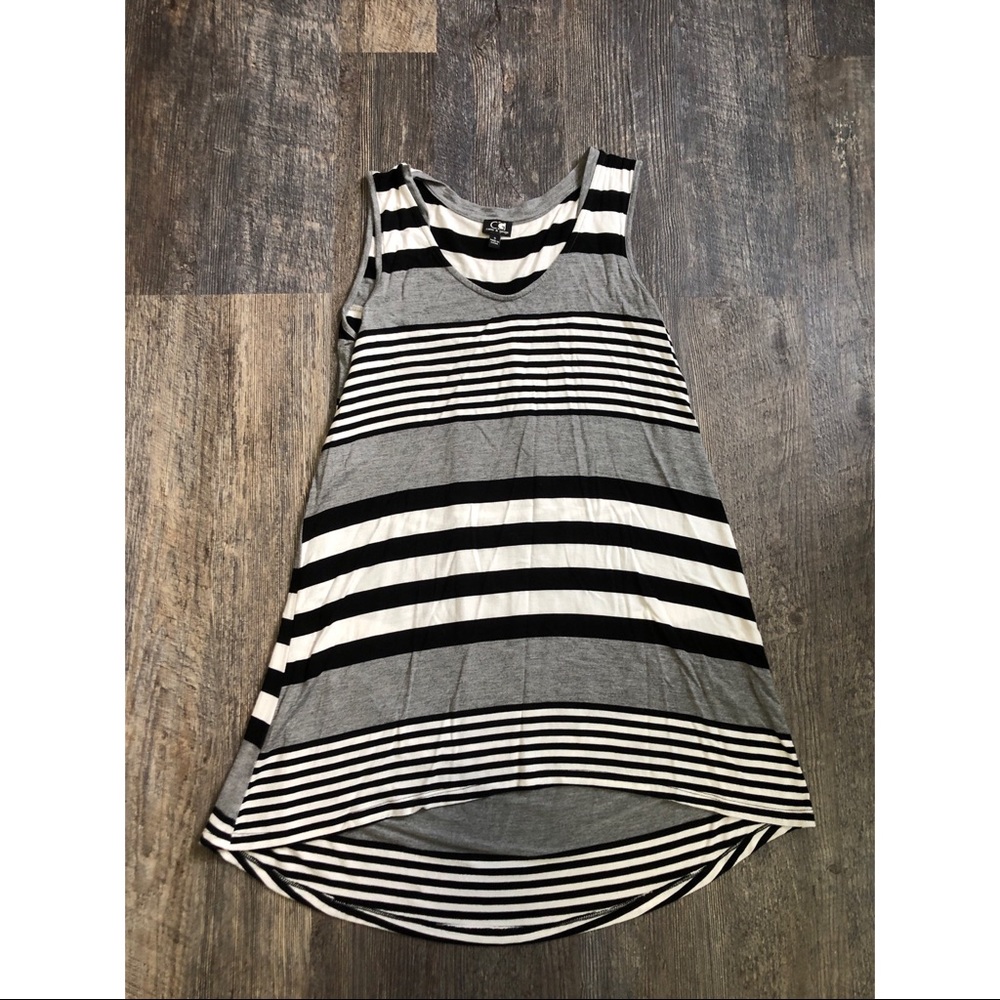 Cable and gauge tank top